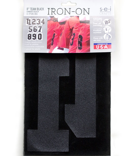 72 Pieces Iron on Numbers 3 Inch Tall Black Heat Transfer Numbers Soft  Flock Iron-on Numbers 0 to 9 Number Iron-on Patches Flocking Numbers for
