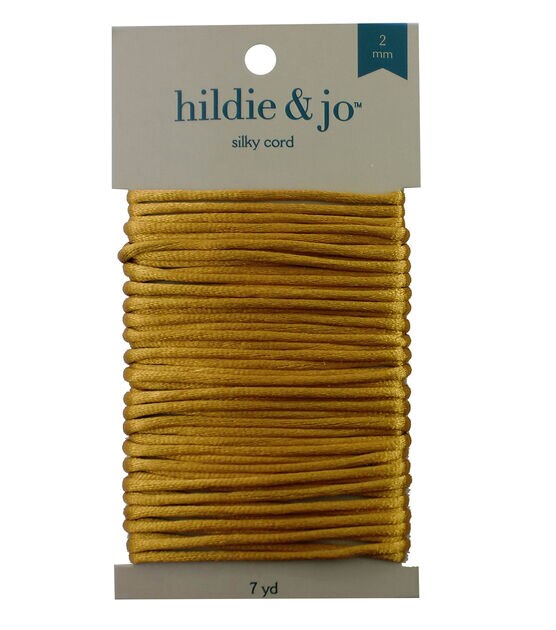 36yds Gold Elastic Cord by hildie & jo