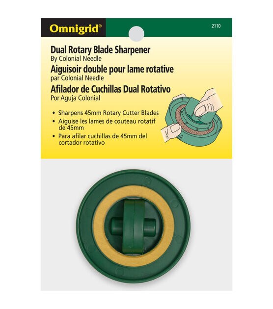 Omnigrid Dual Rotary Blade Sharpener, 45 mm