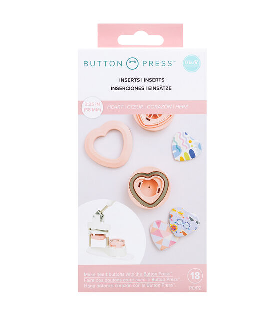 Heart Punch Cartridge We R Memory Keepers - Multi Cinch – Button