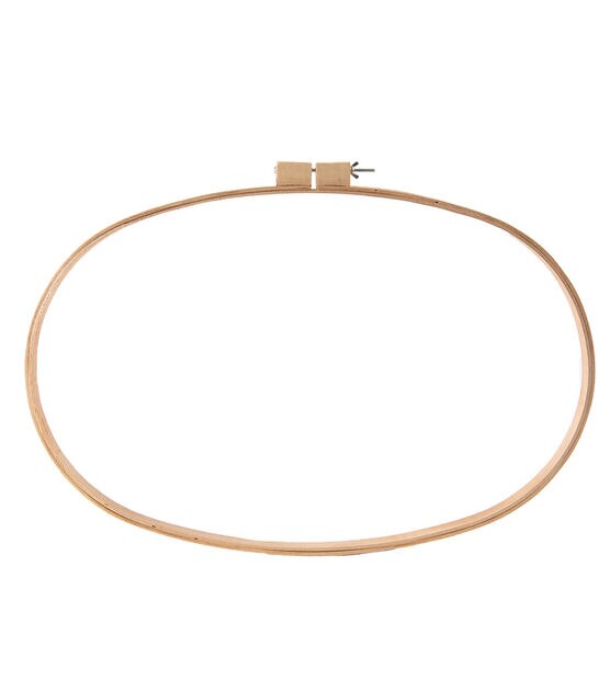 Wood Embroidery Hoop with Round Edges ( 5 Inch, 1 Piece) 