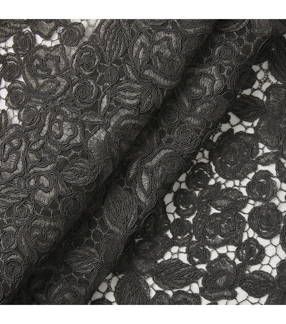 Floral Corded Dressmaking Fabric