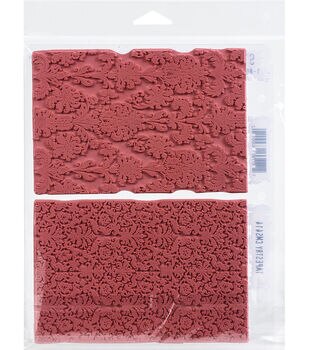 Tim Holtz Vintage Tickets Cling Red Rubber Stamps