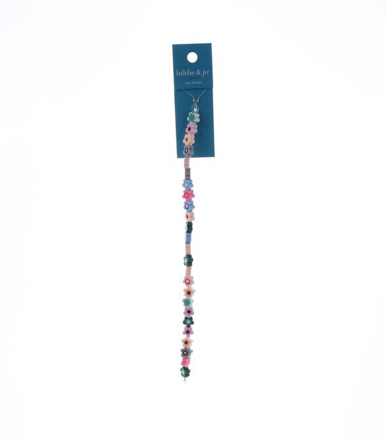 Flower Pendant Bracelets | Clay Beads | Gold Beads | Custom Made