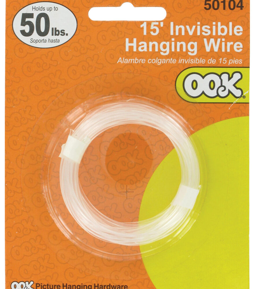 Ook Invisible Hanging Wire - 50 lb