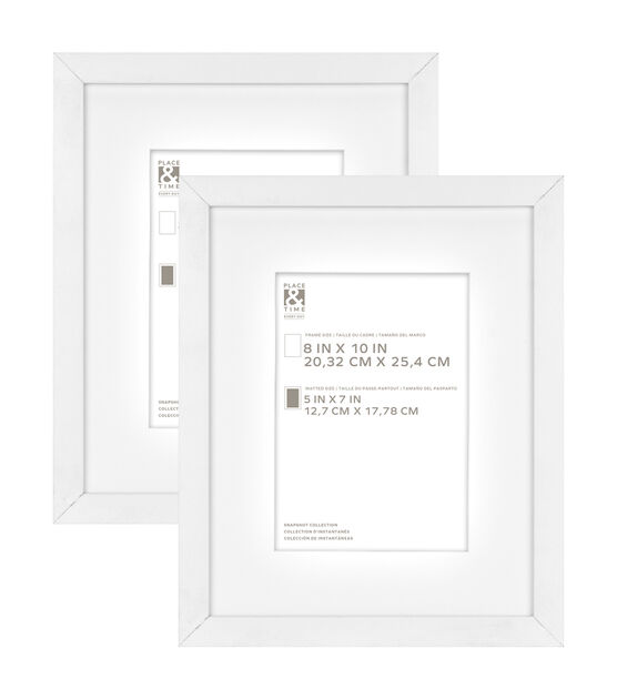 Place & Time 5 x 7 Snapshot Tabletop Picture & Wall Frame - Brass - Wall Frames - Home & Decor