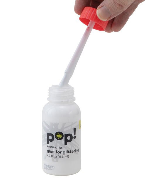 Pop! Glitter Glue 4oz - Pink Punch - Kids Craft Basics - Kids