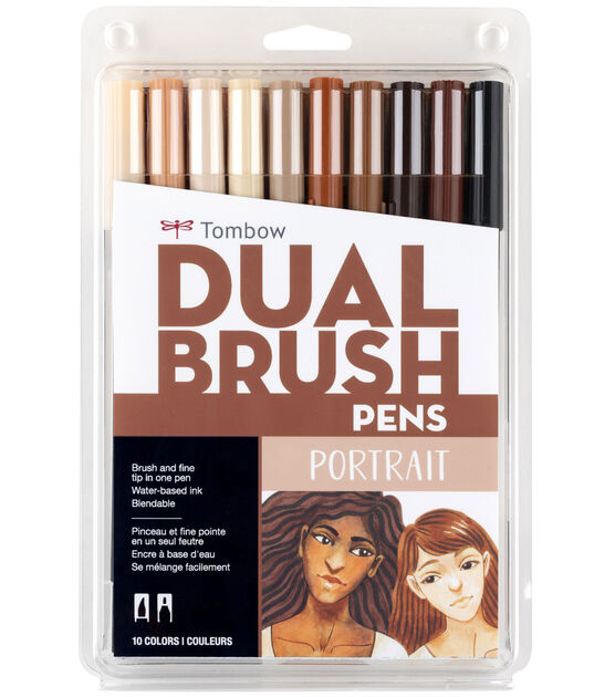 Tombow Dual Brush Pen Set, 20-Colors, Perfect Blends 