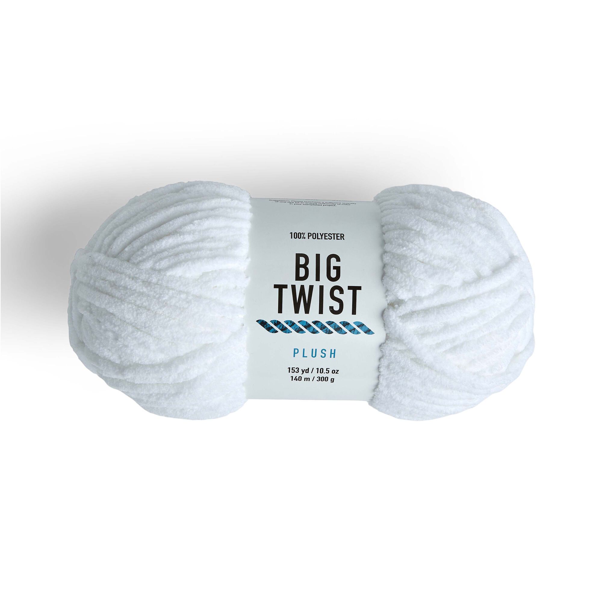 10.5oz Super Bulky Polyester 153yd Plush Yarn by Big Twist, JOANN