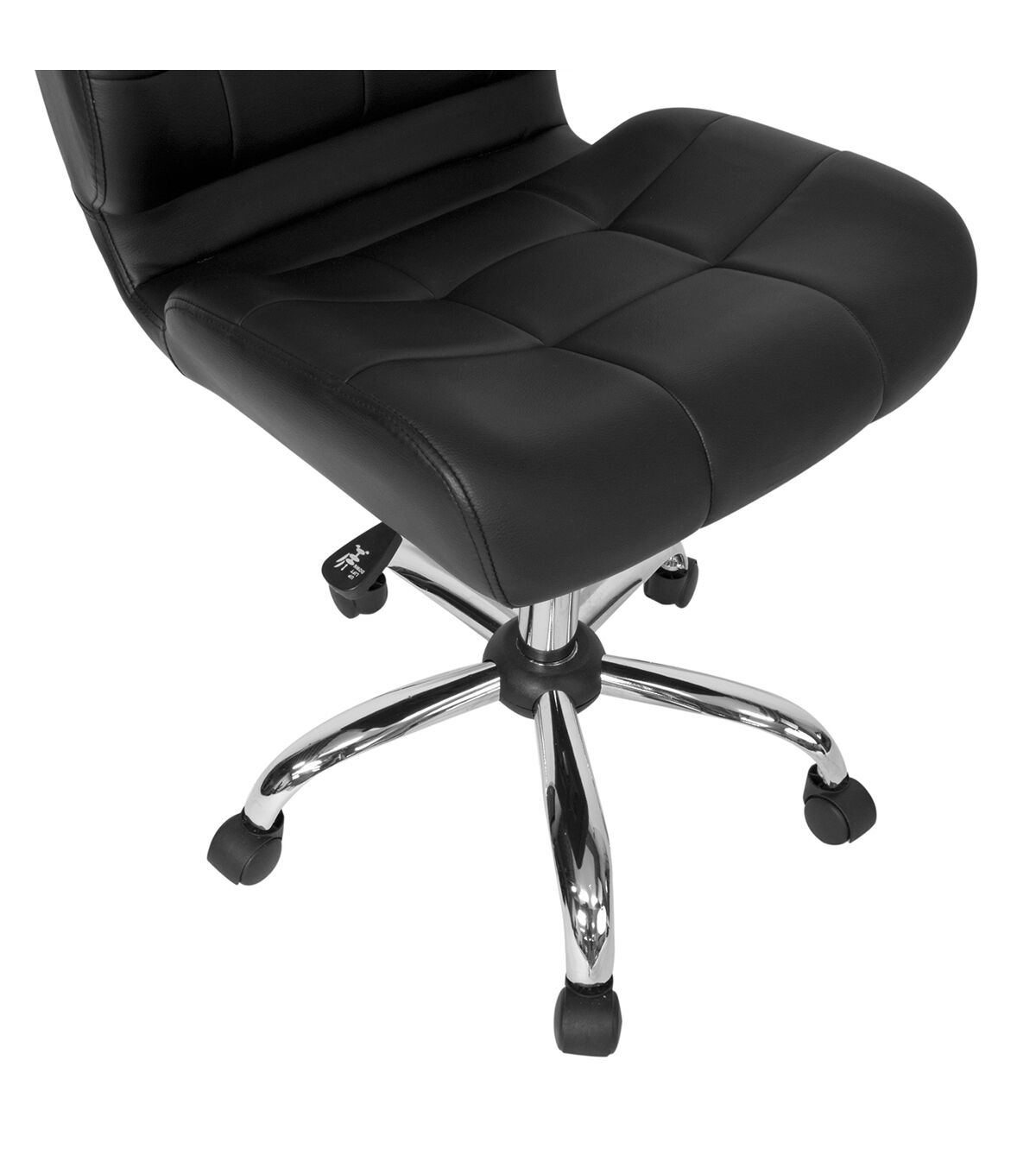 Studio Designs Crest Drafting Chair Black & Chrome | JOANN