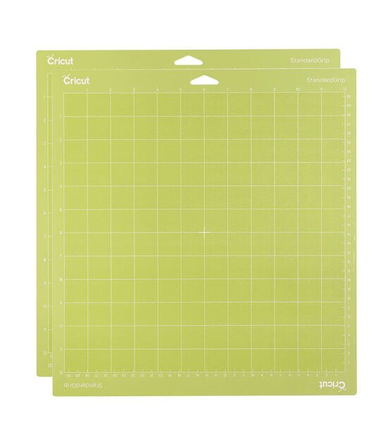 Cricut 12" x 12" Green Standard Grip Cutting Mats 2pk