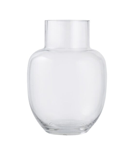 10'' Clear Glass Vase by Bloom Room