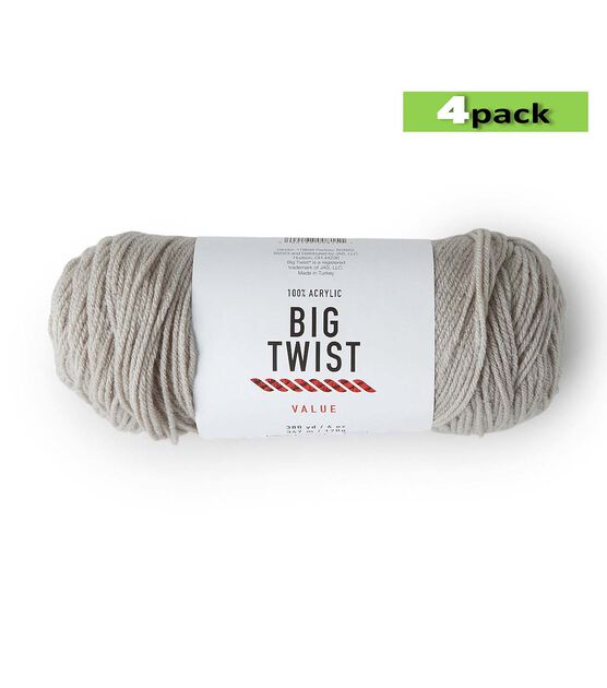 13.5 Gray Yarn Drum Storage Bag by Big Twist
