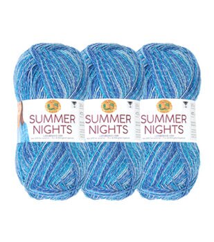 Ombre Stripes and Sequins! - Sunset Nights Yarn Show & Tell 