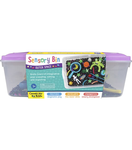 Creativity for Kids Outer Space Sensory Bin Play Set