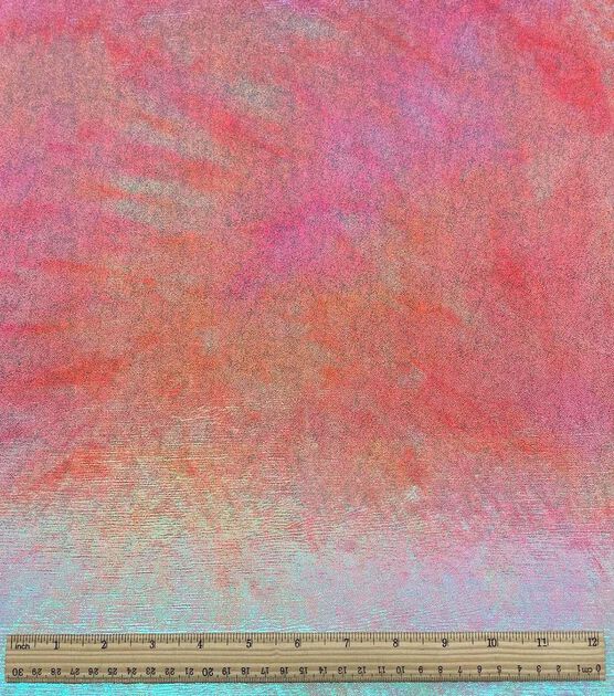 Pink & Orange Tie Dye Mystique Fabric, , hi-res, image 2