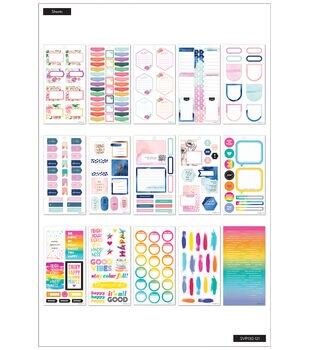 876pc Seasonal 30 Sheet Happy Planner Sticker Pack