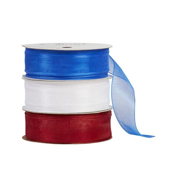 Offray 40pk Accent 12mm Ribbon Roses