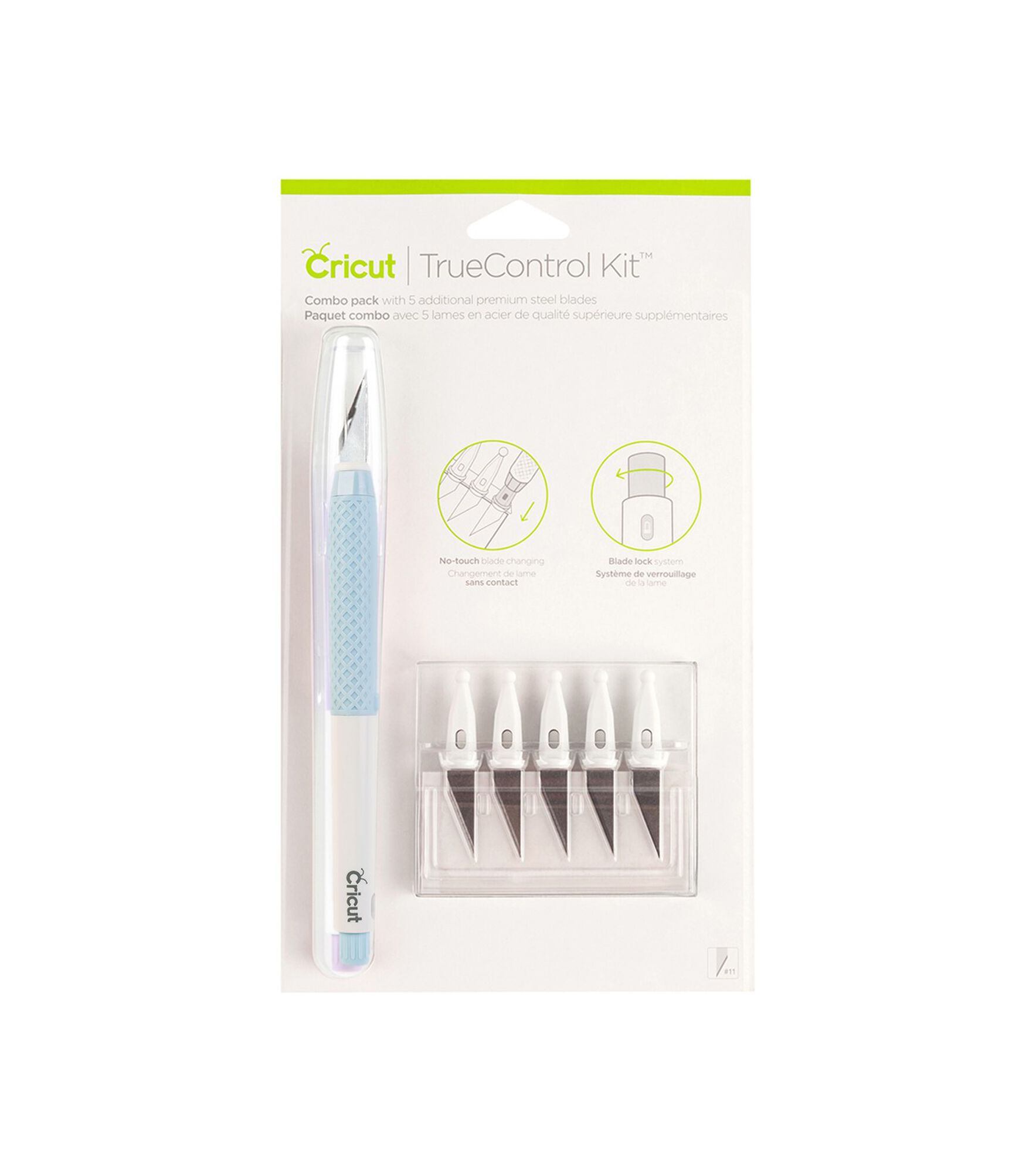 Cricut Blades Combo Box of 5 Replacement Blades. 