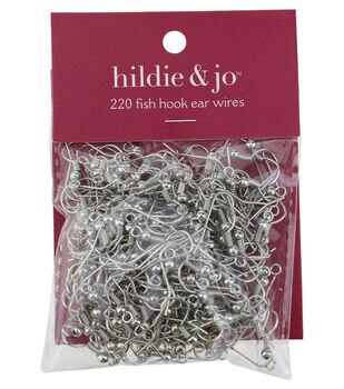 10mm Silver Butterfly Earring Backs 24pk by hildie & jo