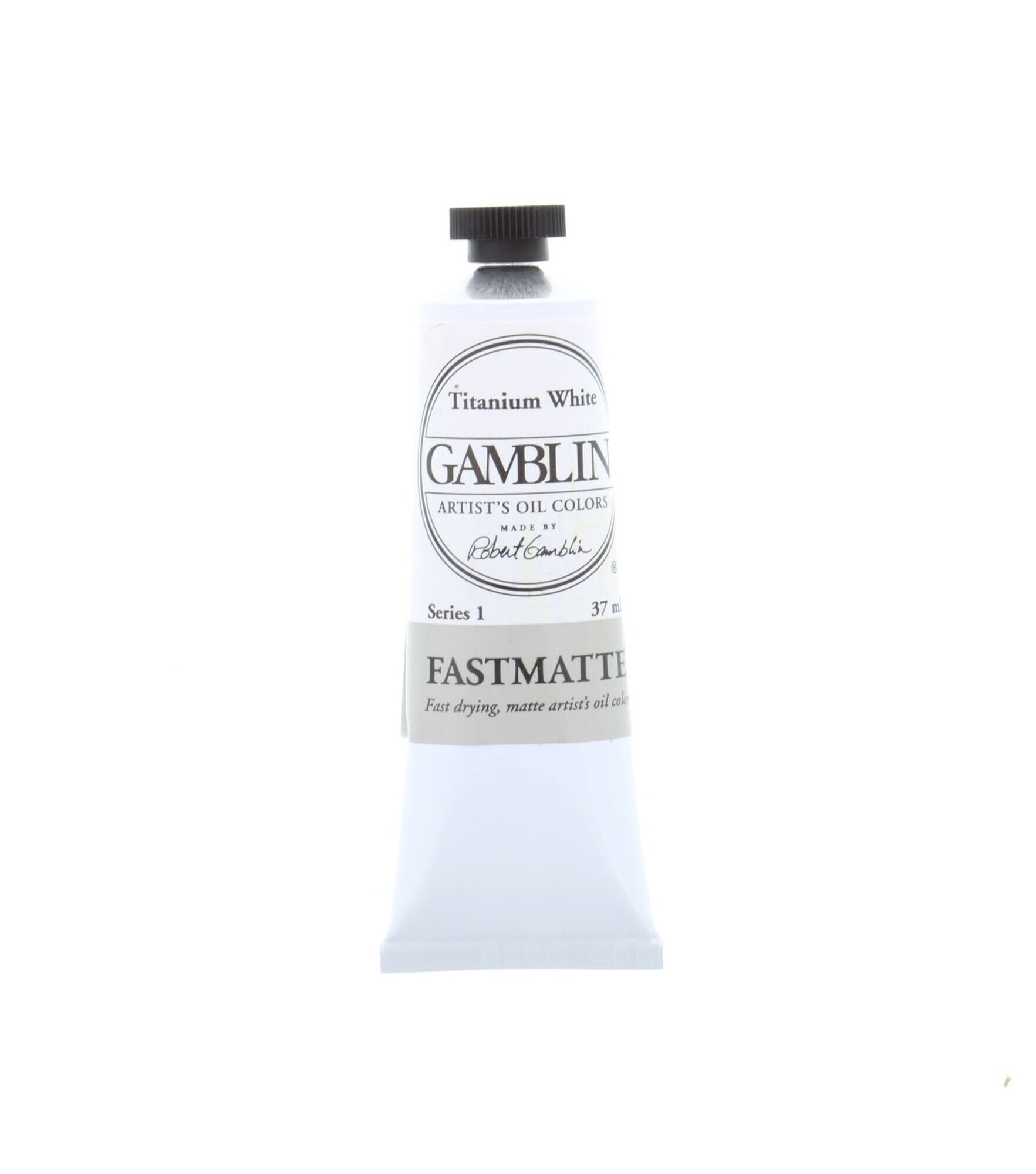 Gamblin : Artist Oil Paint 37ml : Quick Dry White