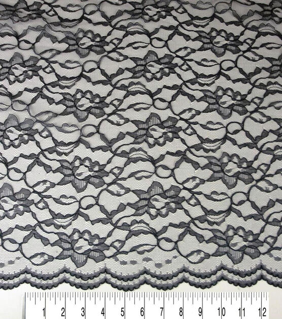 Black Lace Fabric -  Canada