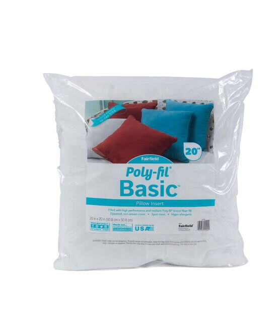 Poly Fil Basic 16''x16'' Pillow Inserts Value Pack