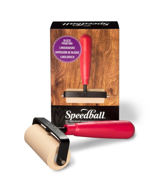 Speedball Soft Rubber Brayer - 4
