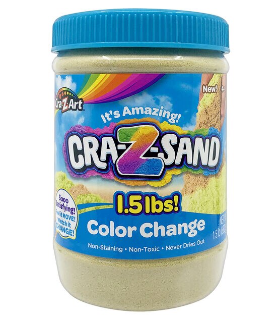 Spin Master 12oz Kinetic Sand Shimmering Sand Molds