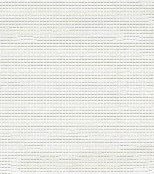 White Lace Printed Clear Vinyl Utility Fabric