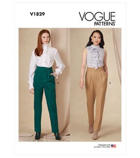 V8836 | Vogue Patterns | Vogue patterns, Vogue pattern, Wide leg pants  pattern