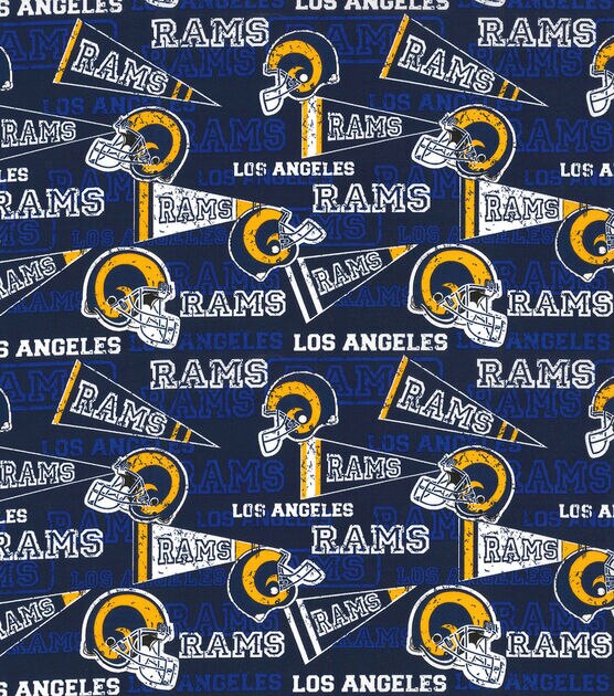 Los Angeles Rams - Vintage Circle Logo (Yellow) - Los Angeles Rams -  Posters and Art Prints