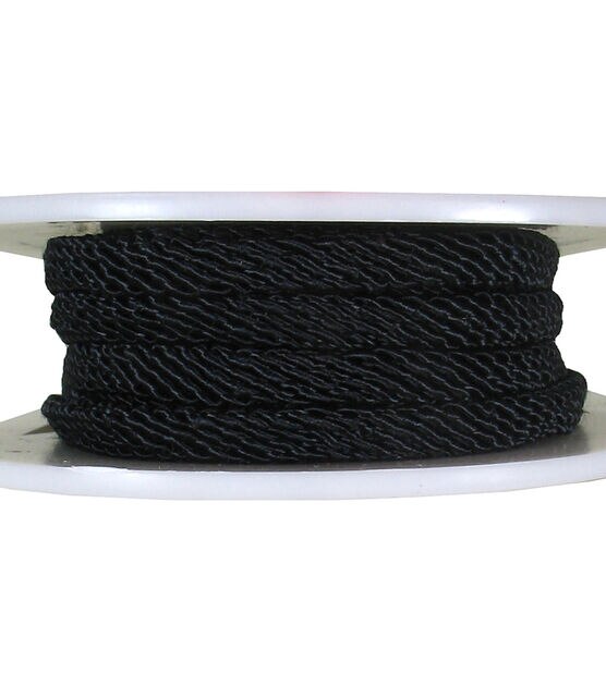 Black Rayon Braid Trim