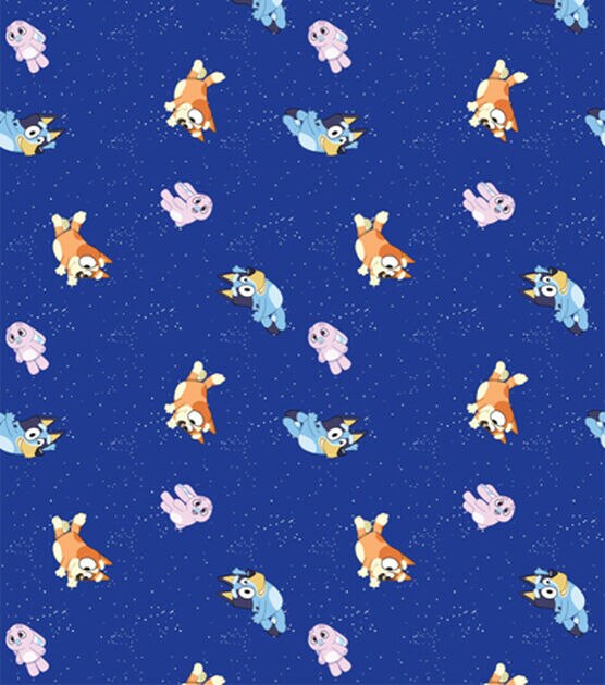 Bluey Goodnight Cotton Fabric, , hi-res, image 2