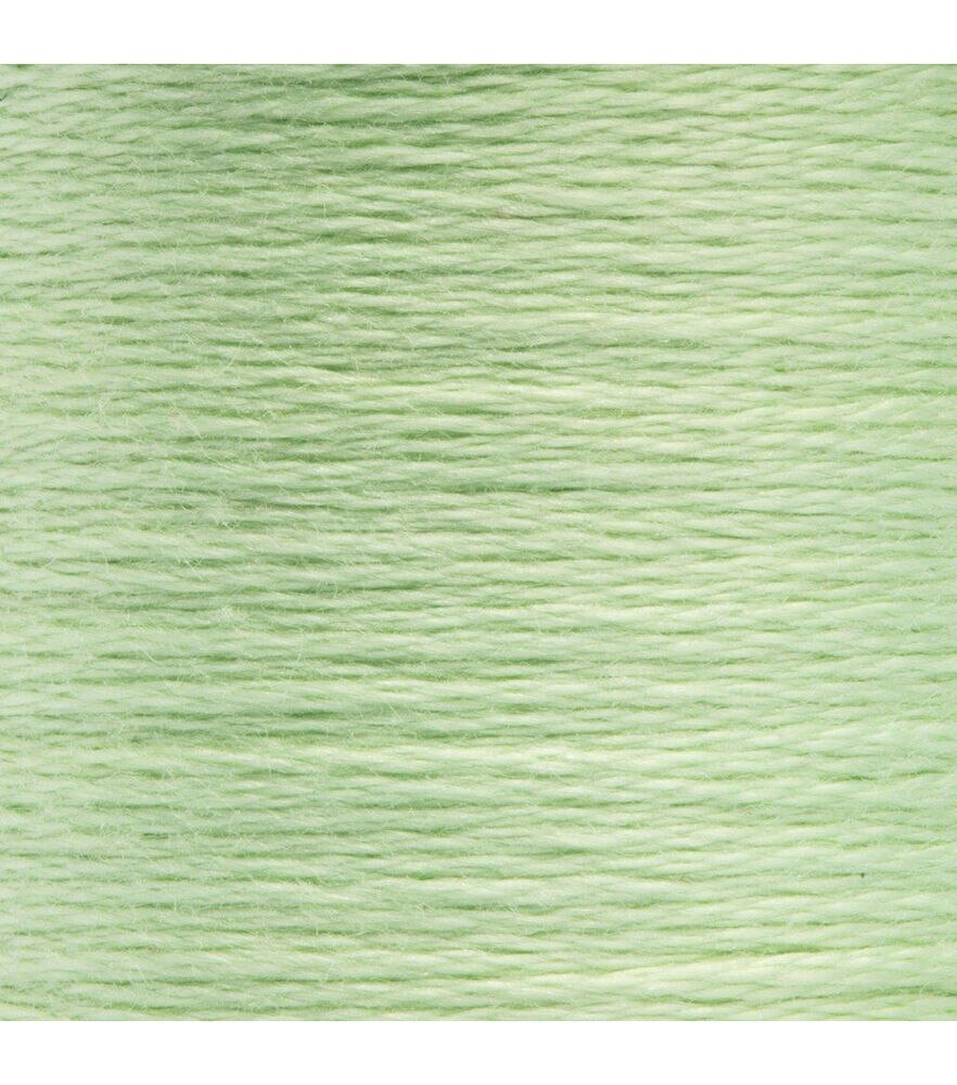 Anchor Cotton 10.9yd Greens Cotton Embroidery Floss, 1043 Grass Green Very Light, swatch, image 2