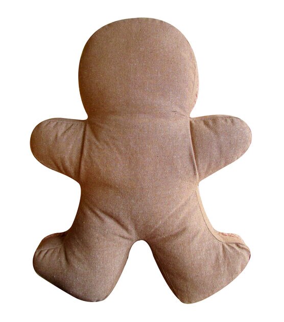 14" x 18" Christmas Gingerbread Man Figural Pillow by Place & Time, , hi-res, image 2