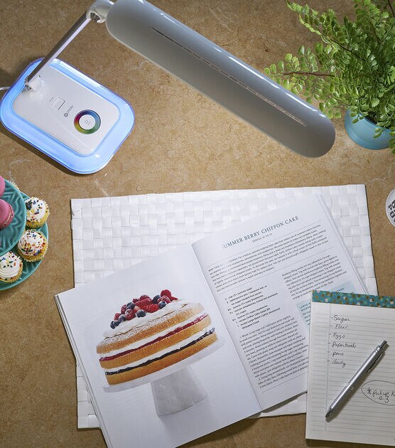 OttLite LED Desk Lamp With USB & Color Changing Base, , hi-res, image 2