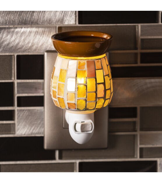 Mosaic Plug in Wax Warmer by Hudson 43, , hi-res, image 5