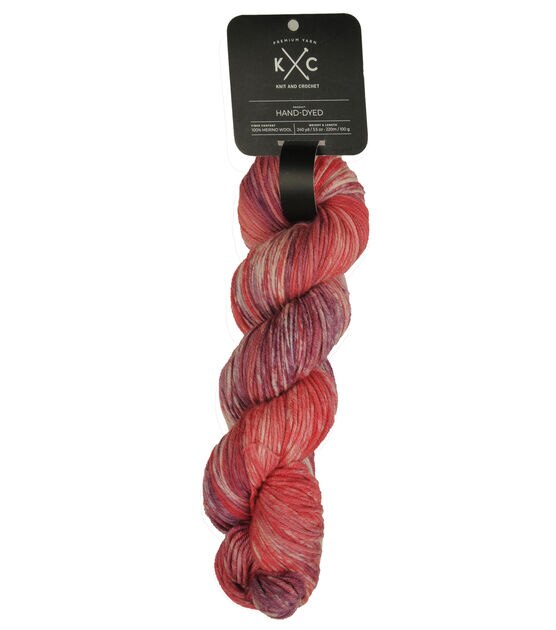 K+C 3.5oz Bulky Wool 115yd Craft Roving Yarn - Light Grey - K+C Yarn - Yarn & Needlecrafts