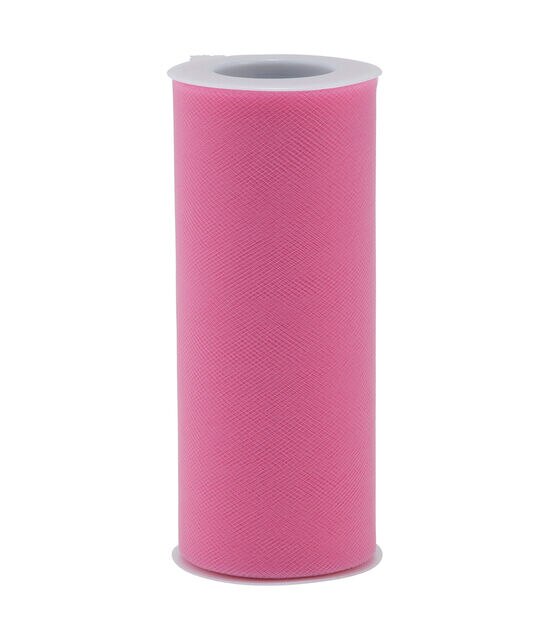 Case of 24 Tulle Roll 6 x 200yds - Pink