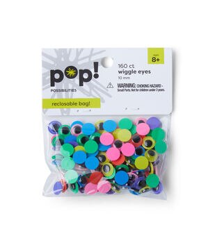 Googly Wiggle Eyes - 50 Pack, Collage Materials