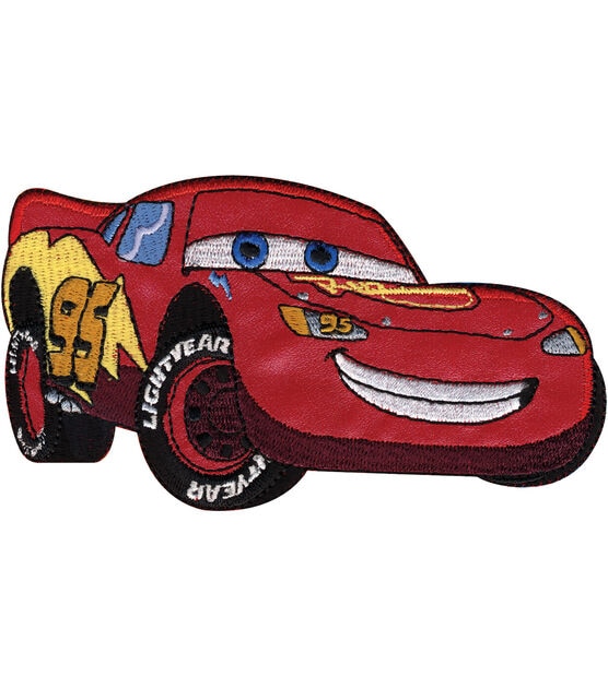 Cars Lightning McQueen Iron-On Patch, Hobby Lobby