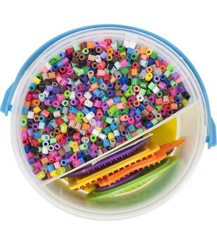 Perler 18000pc Multicolor Fun Fusion Beads in Jar