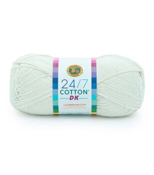 Bernat® Softee® Cotton™ Yarn, Cotton Blend #3 Light, 4.2oz/120g, 254 Yards