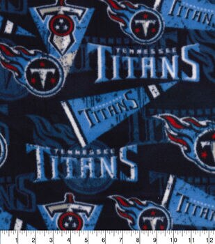 Tennessee Titans Fleece Fabric - NFL Football Team Fleece Fabric