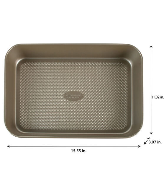 Kitchen Details Pro Series 16" x 11" Deep Roasting Pan With Diamond Base, , hi-res, image 4