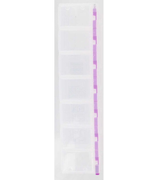 Real Organized 22.5-in x 12.5-in 48-Compartment Clear Plastic