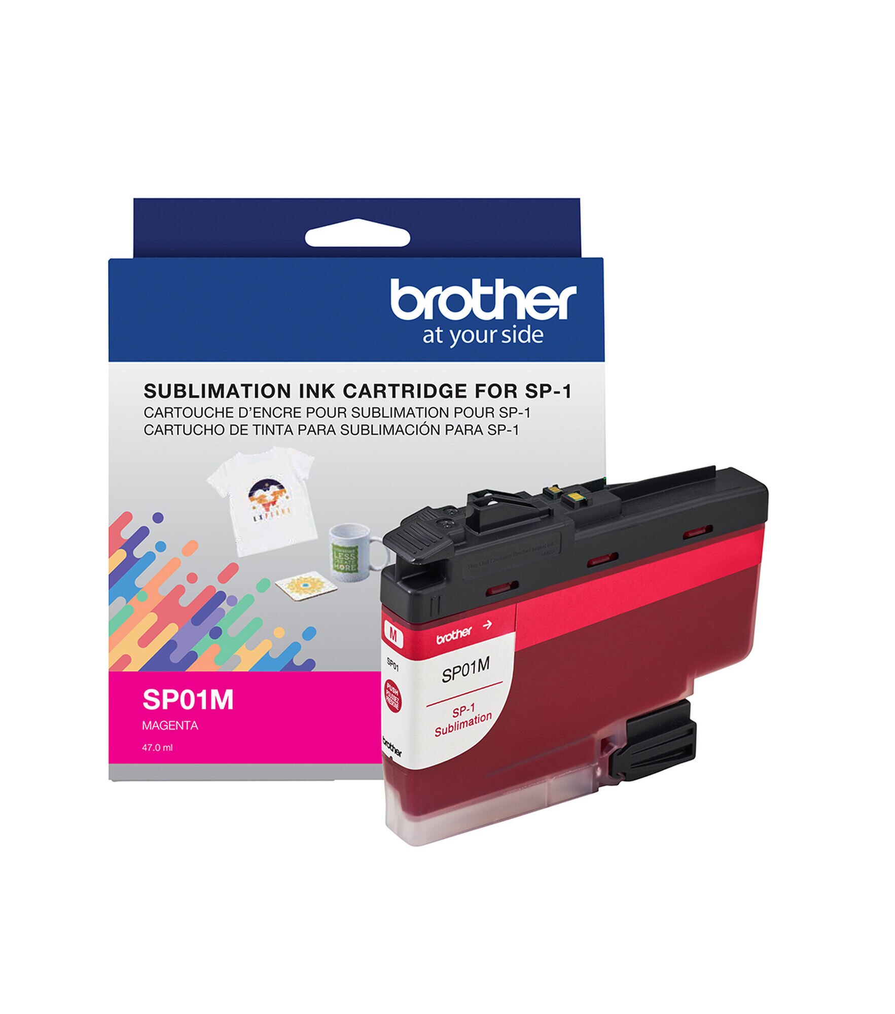 Brother 47ml Sublimation Ink, Magenta, hi-res