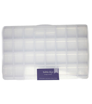 Darice Bead Organizer 9 1/2 x 6 3/8 x 1 1/8 in. with 24 Containers (20 –  Everything Mixed Media