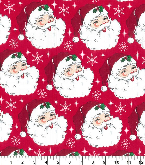 BIG 10 Squares of Just Be Claus Christmas Fabric Collection42